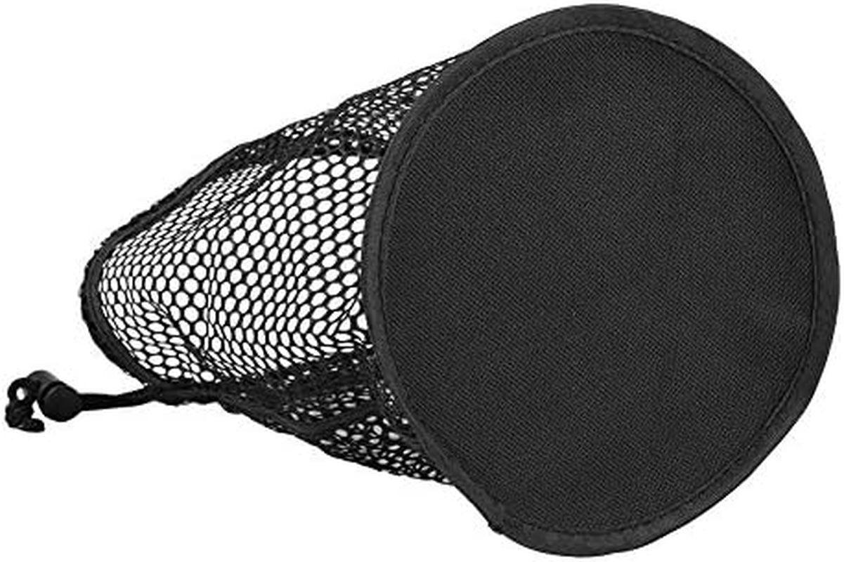 Golf Ball Mesh Bag, Lightweight Nylon Mesh Drawstring Drawstring Pouch Golf Balls Holder Storage Collector(50 Balls Collector)