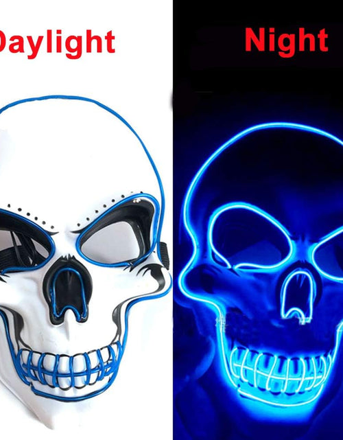 Load image into Gallery viewer, Halloween Mask LED Light up Costumes Scary Mask for Party Supplies Favor
