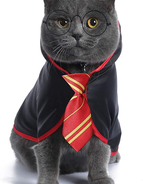 Load image into Gallery viewer, Cat Halloween Costume Funny Pet Clothes Kitten Costumes Small Dog Accessories Outfits
