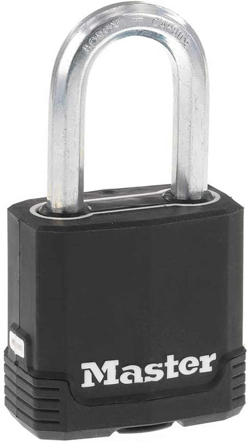 Magnum Heavy Duty Outdoor Padlock with Key, 1 Pack