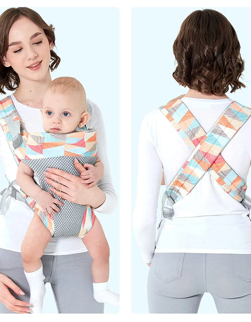 Load image into Gallery viewer, Baby Carrier, 4-In-1 Leaf Baby Carrier, Front and Back Baby Sling with Adjustable Holder
