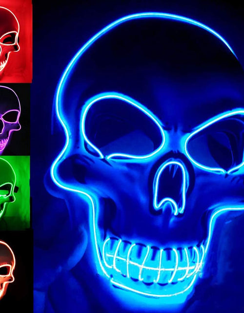 Load image into Gallery viewer, Halloween Mask LED Light up Costumes Scary Mask for Party Supplies Favor
