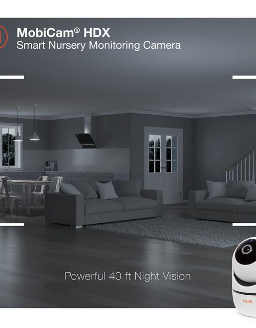 Load image into Gallery viewer, cam 2 Pack HDX Smart Wi-Fi Pan &amp; Tilt Baby Nursery Monitoring Camera, Free Smart App Compatible for Ios &amp; Android
