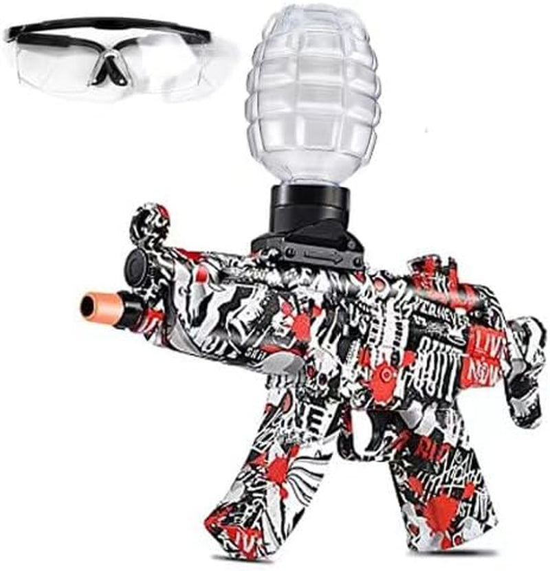 Electric with Gel Ball Blaster,Splatter Blaster Ball,With 35000+ Drops and Goggles,Outdoor Yard Activities Shooting Game,Ages 12+