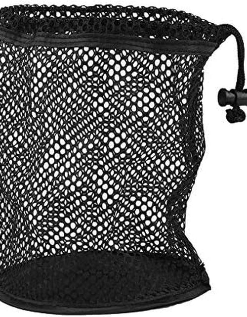 Load image into Gallery viewer, Golf Ball Mesh Bag, Lightweight Nylon Mesh Drawstring Drawstring Pouch Golf Balls Holder Storage Collector(50 Balls Collector)
