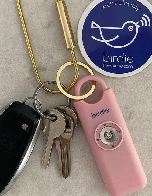 Load image into Gallery viewer, She’S Birdie–The Original Personal Safety Alarm for Women by Women–130Db Siren, Strobe Light and Key Chain in 5 Pop Colors
